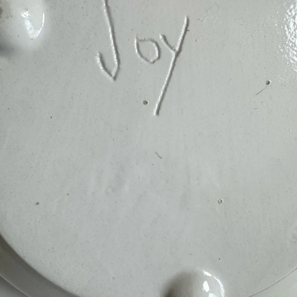 Vintage Elegant‎ White Ceramic Lidded Trinket Dish